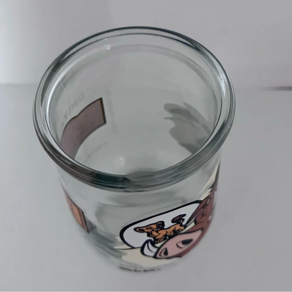 Vintage 90’s Welch's drinking glass, Disney’s the Lion King 2 Simba's Pride